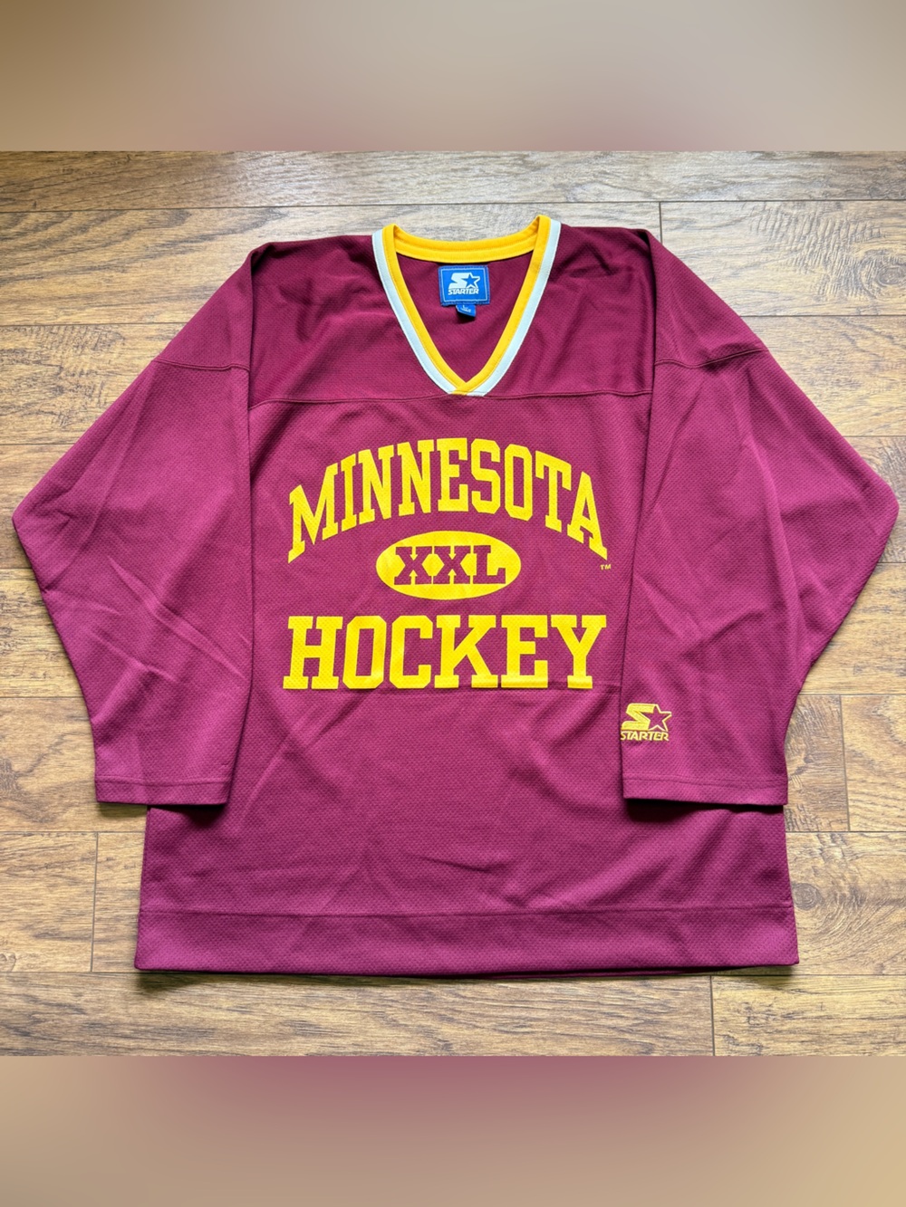 Vintage Rare Starter Minnesota Hockey XXL Made in Korea Jersey Size L